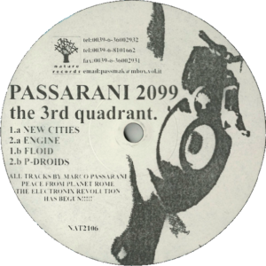 Passarani 2099 – The Third Quadrant