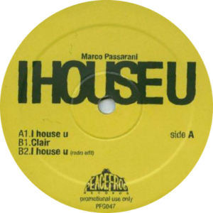 Marco Passarani – I House U