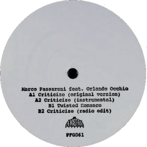 Marco Passarani feat.Orlando Occhio – Criticize