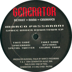 Marco Passarani – Space Under Downtown